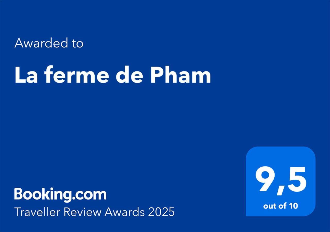 La Ferme De Pham Panzió Belberaud Kültér fotó